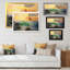 Coucher de soleil sur un bateau colonial-911096831-911096768