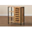 Armoire de rangement à chaussures 5 paires Wales