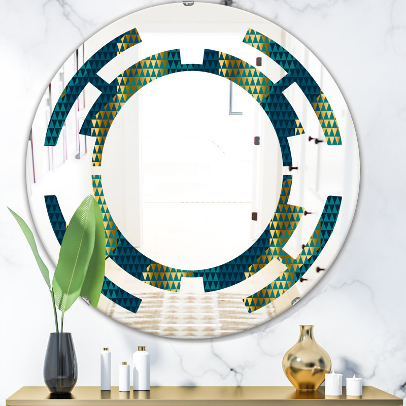 Miroir mural sans cadre Space V, H 23,6 po x l 23,6 po