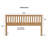 Malinda Mission Style King Panel Headboard-2070339964