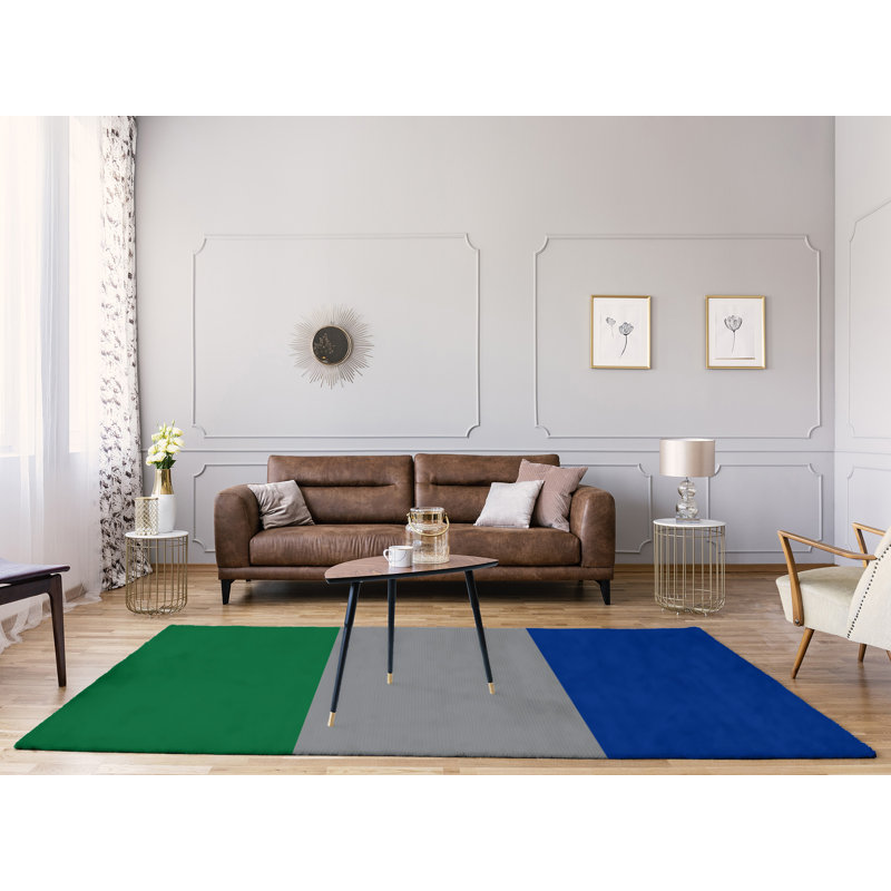 Chenille Indoor Rug, Rectangle 5' x 7'