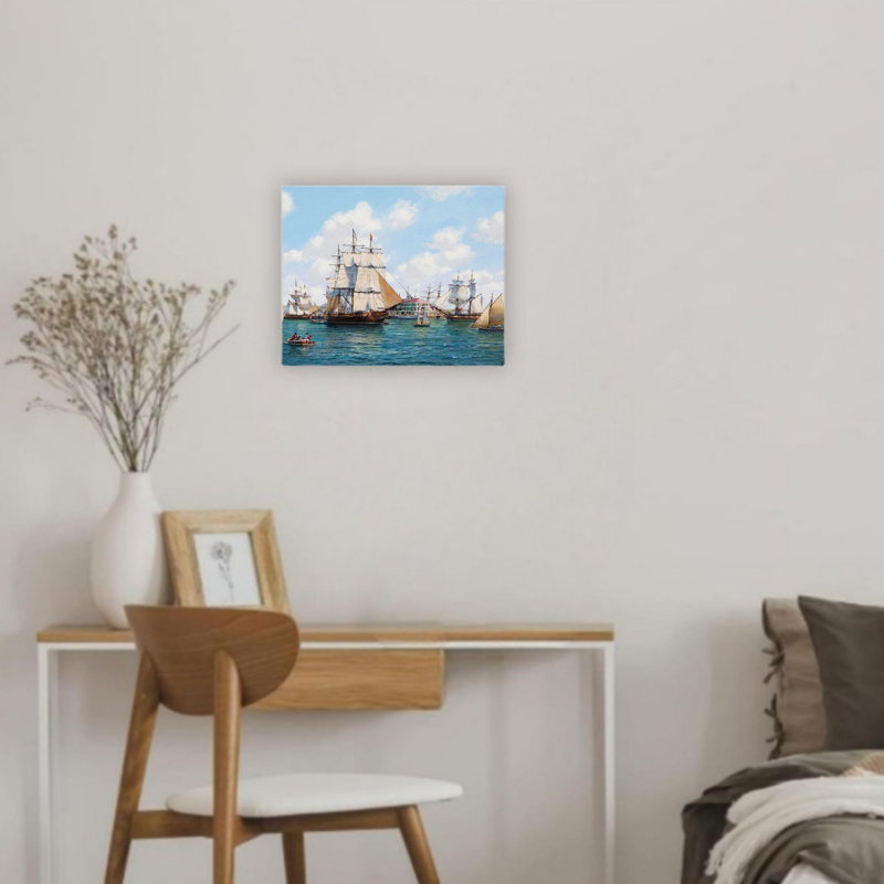 Art mural en toile sans cadre 12 "x 16"