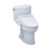 Drake® II 1.28 GPF (Water Efficient) Elongated Two-Piece Toilet Seat Included