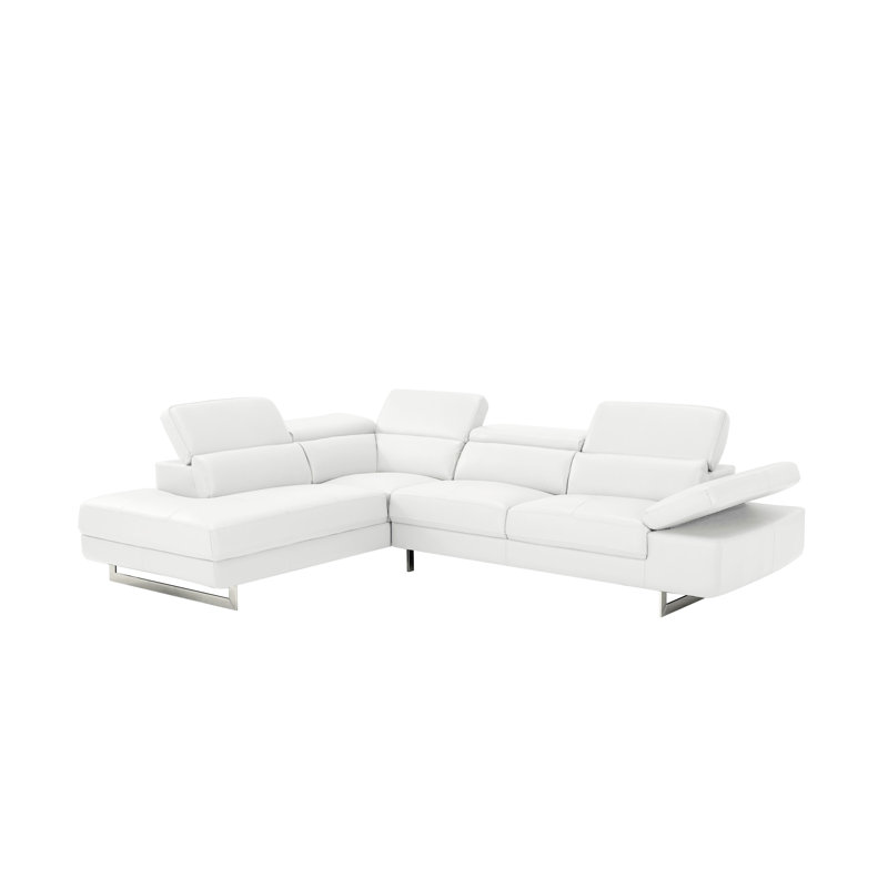 Canapé modulaire large de 116 po Keyesport, Orienté à gauche (vu de face), Gris foncé