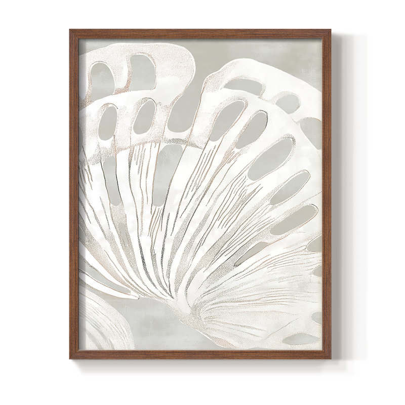 NAUTICAL Series XXII Framed Print - Solid Wood, Noyer, H 21 po x l 17 po