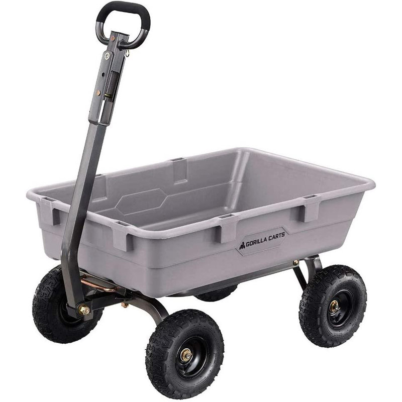 23.01cm H x 64cm W x 20.83cm D 800kg Steel Hand Truck Trolley