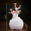 Elegant Ceramic Peach Blossom Tabletop Display