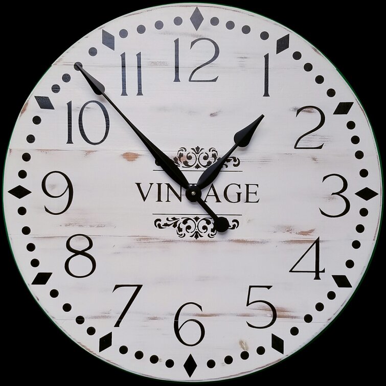 Gholson Wood Wall Clock