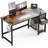 Norrington Writing Desk with 2 Drawers-128674170-128674169