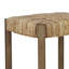 Ensemble de 2 tabourets en bois massif sans dossier Owen