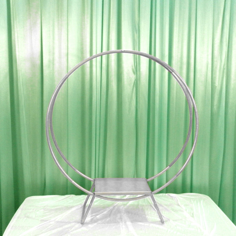 Présentoir à gâteau de mariage 80Cm, Argent argent