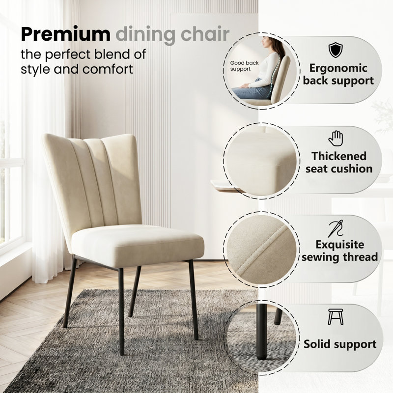 6 -Person Extendable Dining Set, Beige