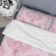 Ensemble de housse de couette en microfibre rose / rose foncé 3 pièces-709654408-706907378