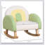 Fauteuil à bascule pour enfant Qaba