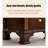 Modern Minimalist Oak Gramophone - Brass Horn Bluetooth Gramophone
