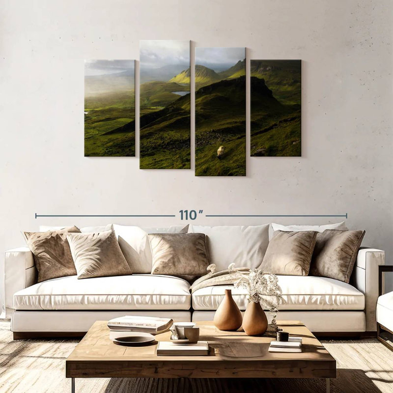 Nicci The Quiraing, 48" H x 75" W