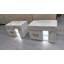 Meuble-lavabo mural blanc 36 po Sienna