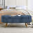Ottoman Oval Storage Bench,Rubber Wood Legs, 43.5"X16"X16"-1049216484