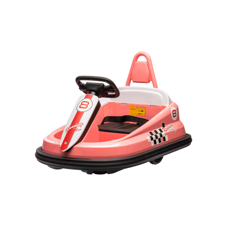 Kart 1 place pour tout-petits 6V Freddo, Rose
