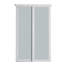 Portes de placard coulissantes à panneaux en bois et PVC / vinyle-42368105-42368106