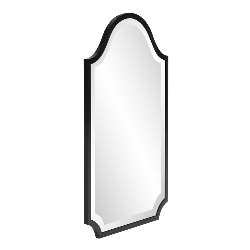 Miroir décoratif, Noir brossé, 27 po x 16 po
