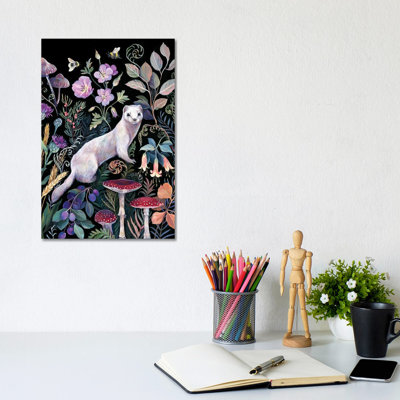White Ermine by Clara McAllister - Gallery-Wrapped Canvas Giclée on Canvas