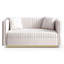 Causeuse moderne en tissu 2 places-601296347