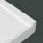 48'' W X 22'' D Solid Surface Bathroom Vanity Top White Rectangular Vanity Basin Sink Countertop with Pre-drilled Faucet Hole