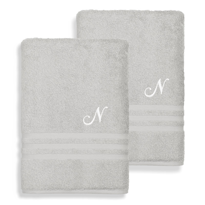 Denzi Midweight Bath Sheet, N, Gray