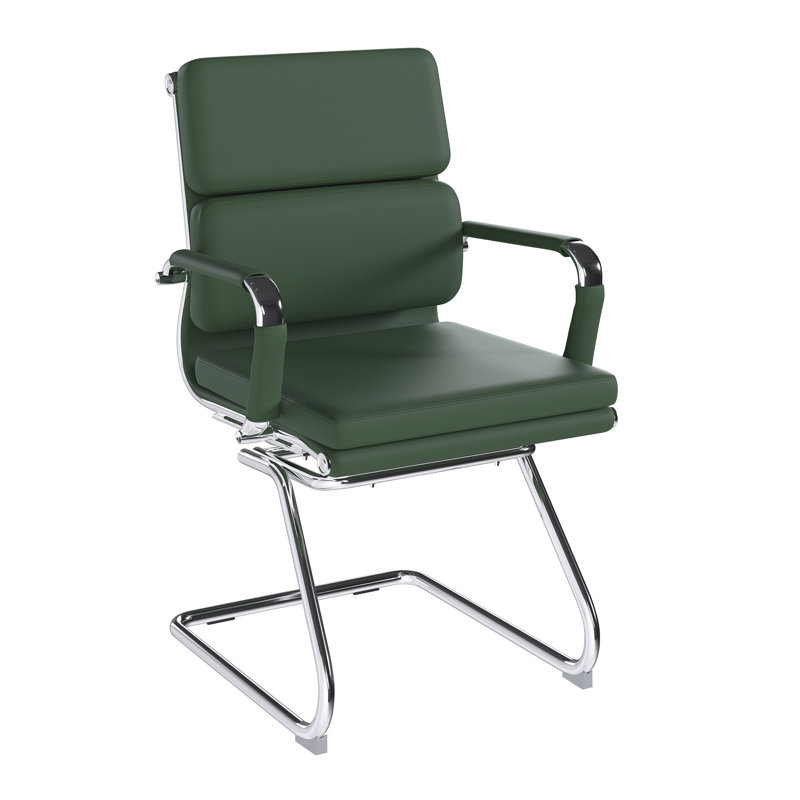 Ivy Bronx Crumes Conference Chair, Forest Green