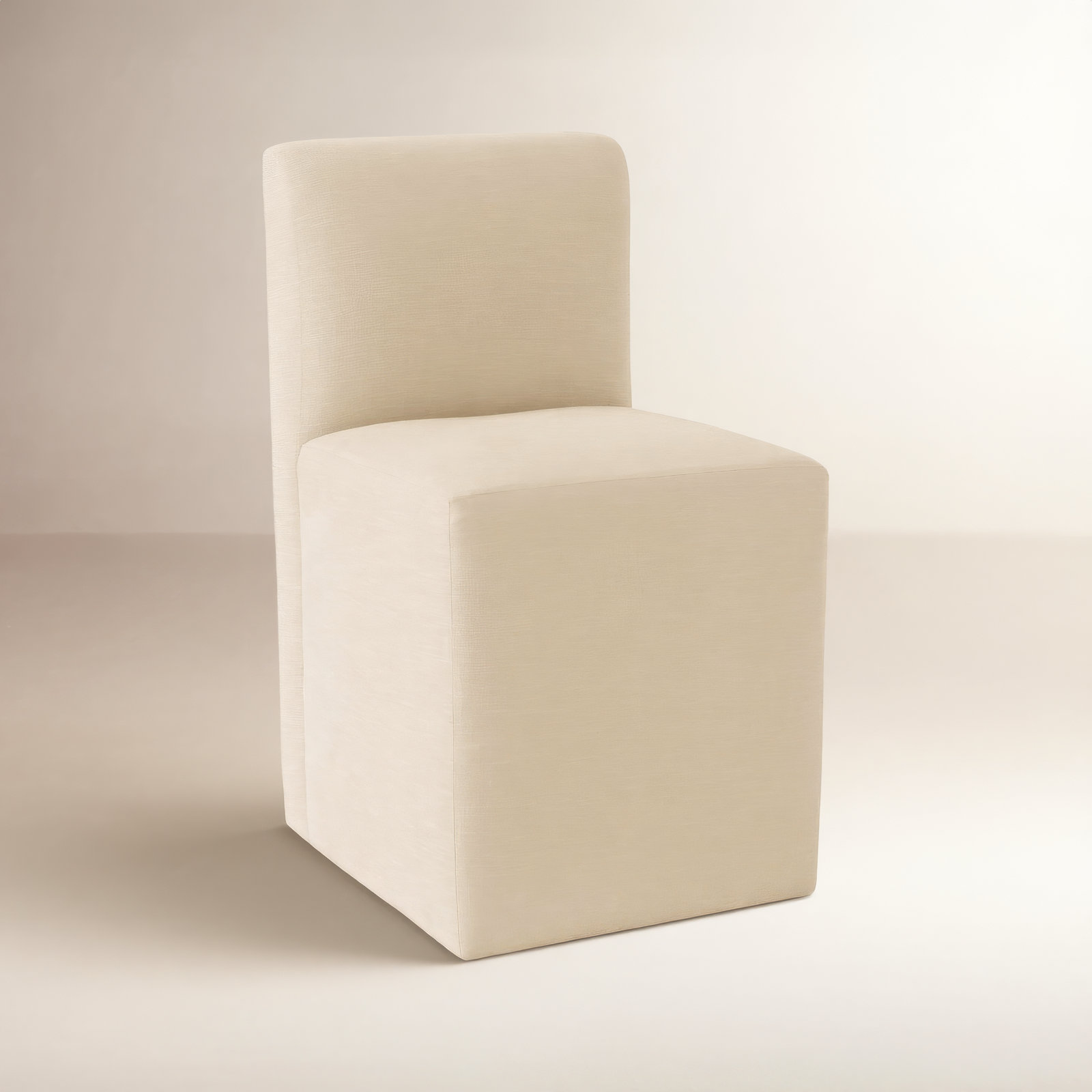 Mendy Linen Parsons Dining Chair, Classic Linen Linen