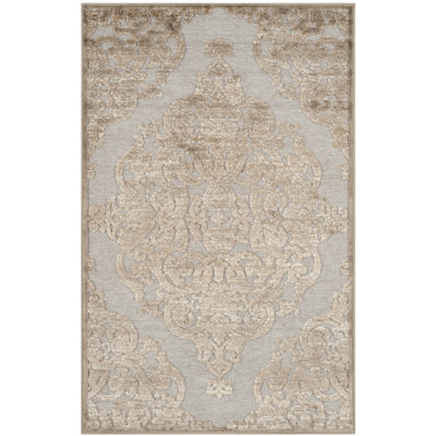 Bailee Viscose Geometric Indoor Rug