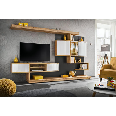 Carlissia Unfinished Floating Entertainment Centre for TVs up to 60"