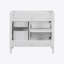 Meuble-lavabo de 36 po sans lavabo supérieur, armoire de rangement moderne avec 2 tiroirs et un tiroir rabattable, structure en bois massif-108934136-108934135