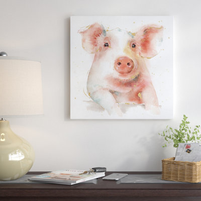 «Farm Friends III», reproduction d'art sur toile