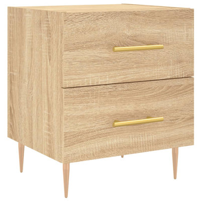 40cm W Iron Bedside Table