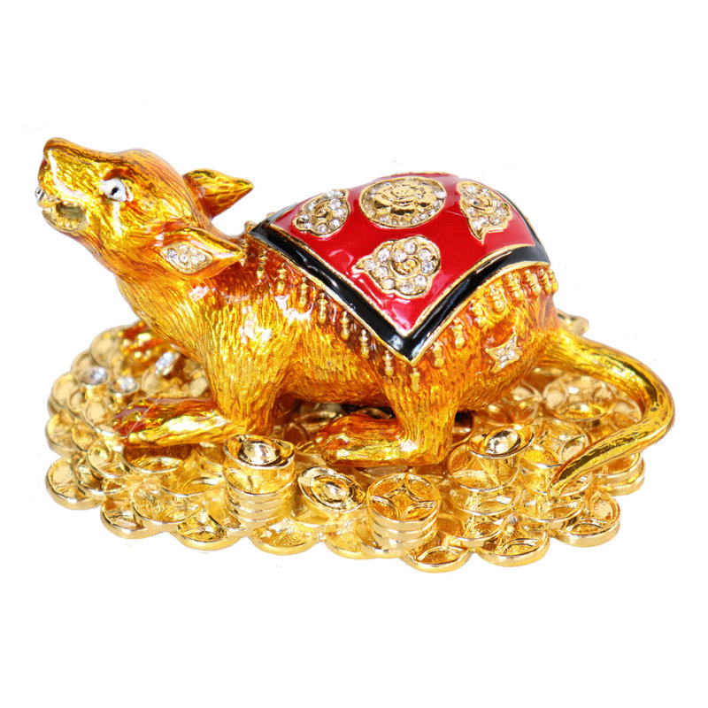 Figurine Mongoose Spouting Jewels