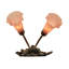 Appliquee à bras 2 lumières pond lily-16183215