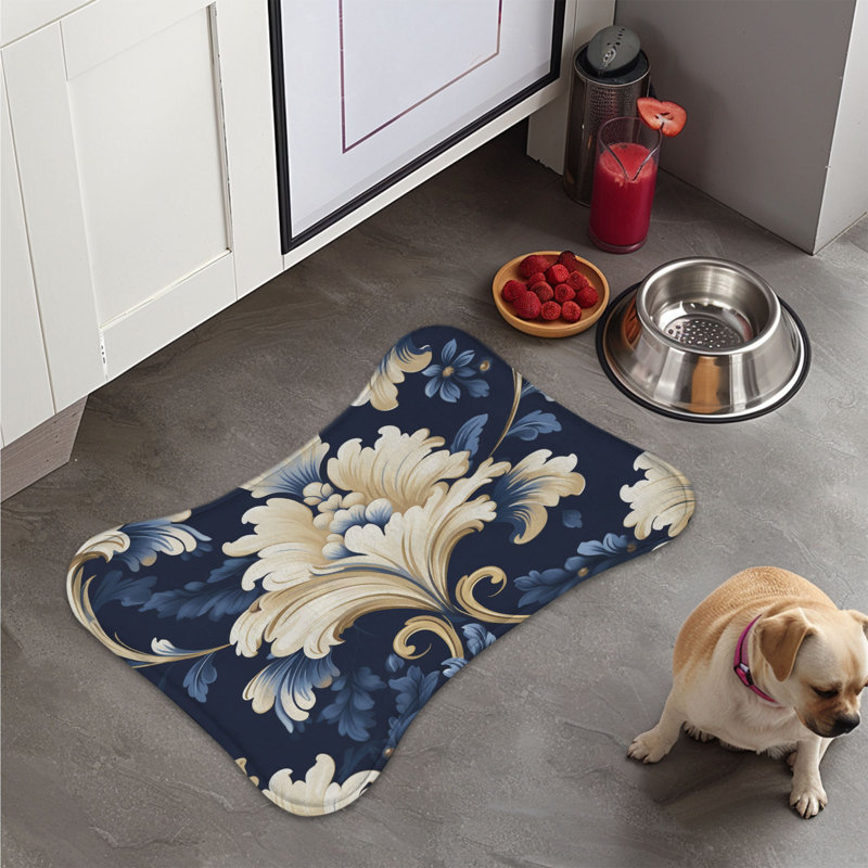 Baroque Styles - Tapis d'alimentation en os 1 pièce