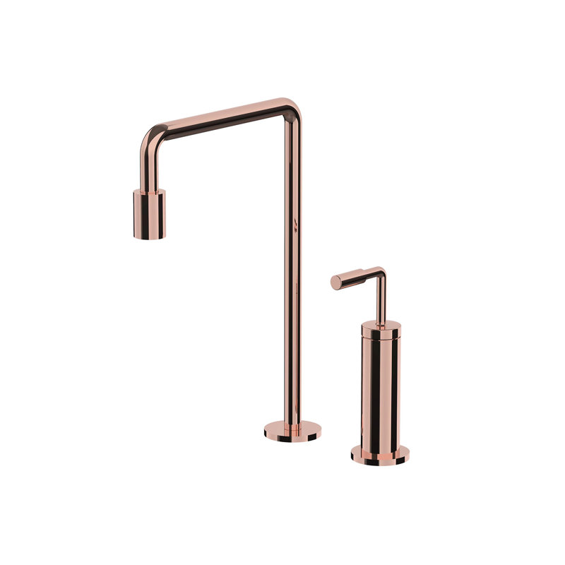 Robinet de salle de bain, Or rose