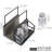 Standing Napkin Holder w/ Spice Rack