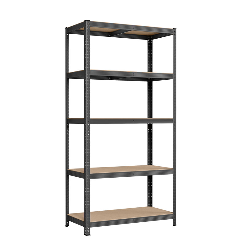 Kris Adjustable Height Shelving Unit, 200cm H x 50cm W x 100cm D, Grey