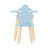 3 Piece Kids Wooden Table And Chairs Set With Cloud Shaped Backrests And Tabletop-1769396907
