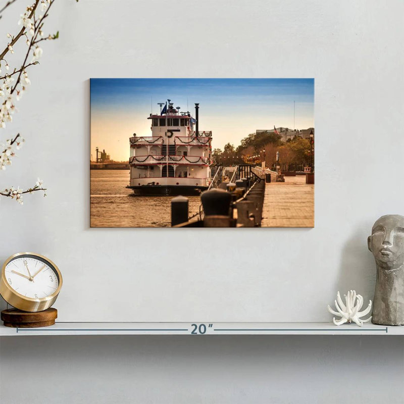 Mehar Savannah Riverboat, 8" H x 12" W