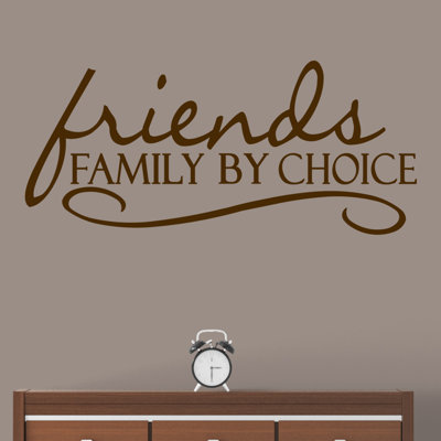 Adhésif décoratif Higgin Friends Family By Choice