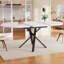 Dining Table with Steel Base-840130184-840130295