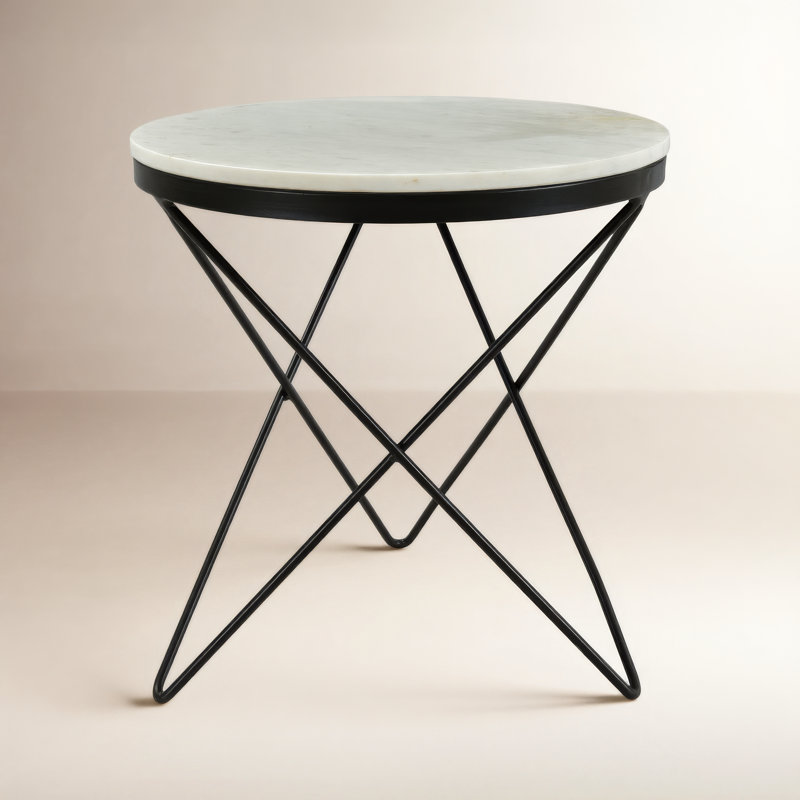 Table de bout Fulton, Noir