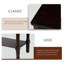 Console avec 3 tiroirs et tablette inférieure-1902318895