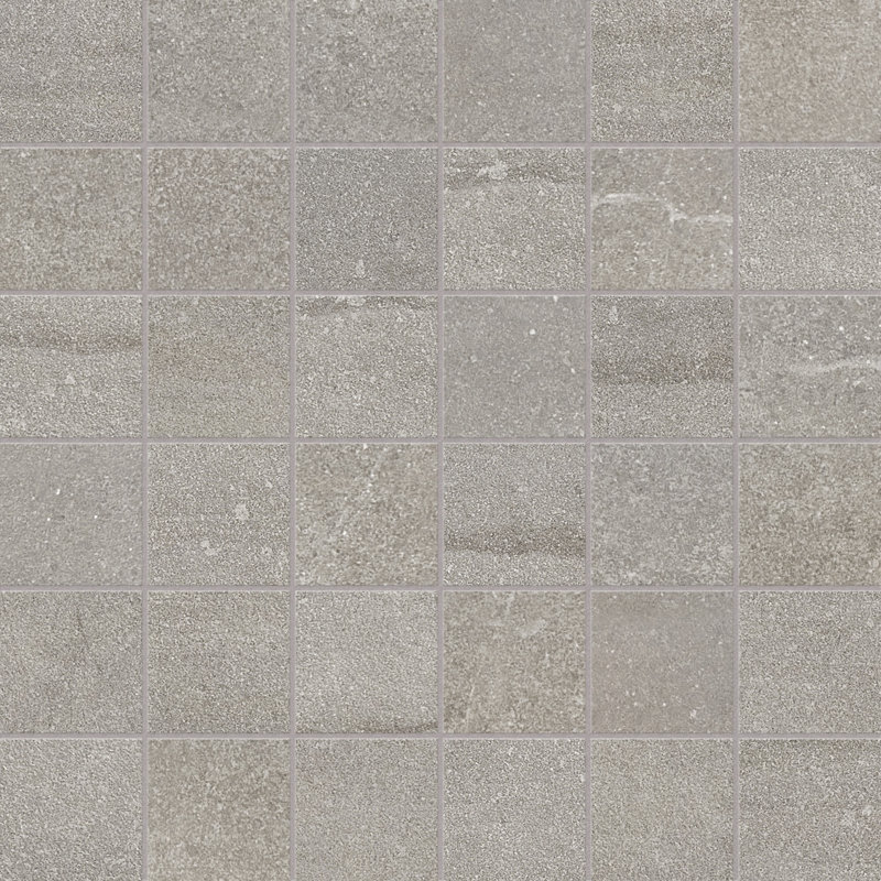Carreaux de mosaïque en porcelaine gris Core