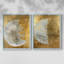 Série ABSTRACT CLxxxiv - reproduction encadrée de qualité supérieure - prête à être accrochée - aucun clou requis - aucun clou requis-181547065-181547070